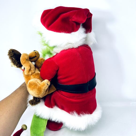 Dr. Seuss Plush Stuffed Animal Toy The Grinch Stole Christmas Max Dog Collect - Picture 6 of 8